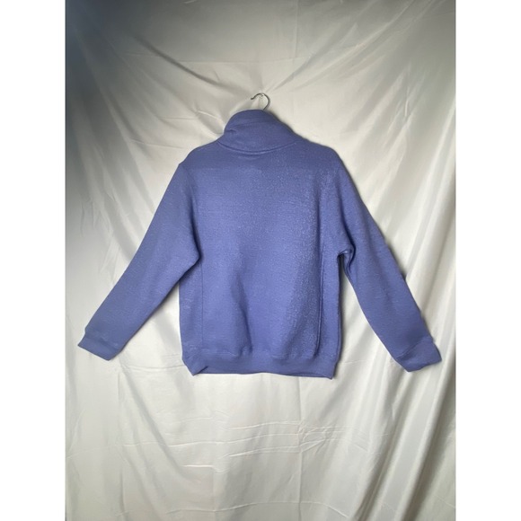 Renegade Glacier Pullover Sweatshirt Cowl Neck Embroidered Lavender Purple small - Picture 8 of 8